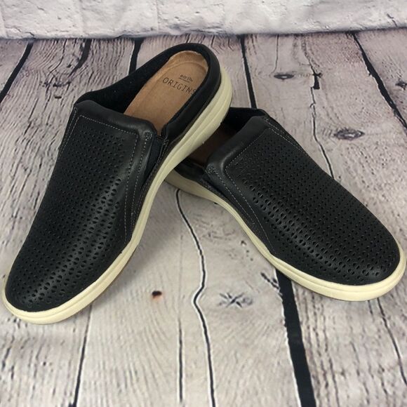 Earth Origins Emilia Black Sneaker Mules Women’s Sz 7 - Picture 10 of 10